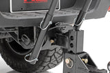 Rough Country - Flag Pole Holder - Dual - 2 Inch Hitch - W/ Flag Poles