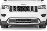 Rough Country - LED Light Kit - Bumper Mount - 20 In. Black Dual Row - Jeep Grand Cherokee WK2 (11-20)