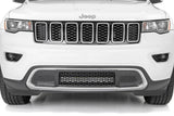 Rough Country - LED Light Kit - Bumper Mount - 20 In. Black Dual Row - White DRL - Jeep Grand Cherokee WK2 (11-20)
