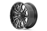 Rough Country - Rough Country 93 Series Wheel/One-Piece/Matte Black/20x10/8x6.5/-18mm