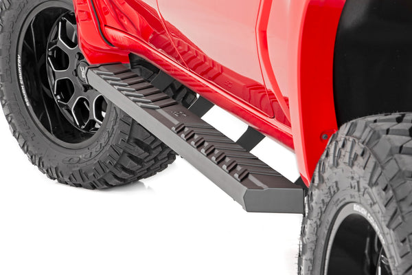 Rough Country - BA2 Running Board - Side Step Bars - Chevy/GMC 1500/2500HD/3500HD (19-26) - 41002A