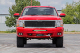 Rough Country - LED Light Kit - Fog - 2 In. Black Pairs X2 - White DRL - Chevy Silverado 1500/2500HD/3500HD 2WD/4WD