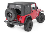 Rough Country - Soft Top - Replacement - Black - Half Doors - Jeep Wrangler TJ 4WD (97-06)