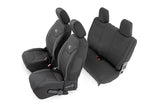 Rough Country - Seat Covers - Front And Rear - 2-Door - Jeep Wrangler JK 4WD (2013-2018)