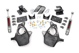 Rough Country - Lowering Kit - 2 Inch FR - 4 Inch RR - Chevy/GMC 1500 (99-06 & Classic)