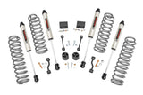 Rough Country - 2.5 Inch Lift Kit - Coils - V2 - Jeep Wrangler Unlimited 4WD (2018-2023)