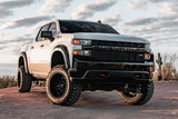 Rough Country - Fender Flares - Defender - GJV Riptide Blue - Chevy Silverado 1500 2WD/4WD (2019-2025 & Classic)