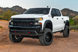 Rough Country - Pocket Fender Flares - GAZ Summit White - Chevy Silverado 1500 2WD/4WD (19-21)