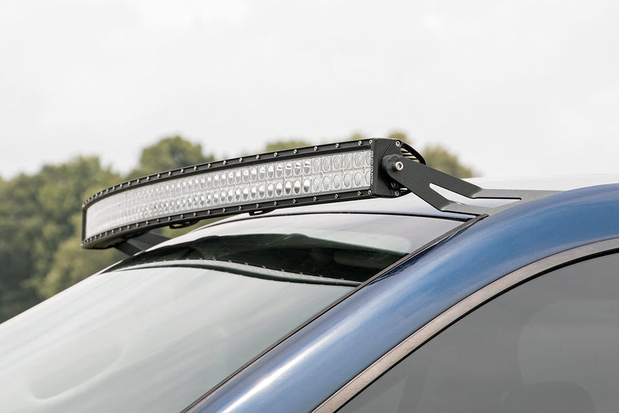 Rough Country - LED Light Mount - Upper Windshield - 54 In. Curved - Dodge 1500 2WD/4WD (02-08)