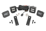 Rough Country - LED Light Kit - Rear Mount - 2 In. Black Pair - Spot - Can-Am Maverick Sport 1000R