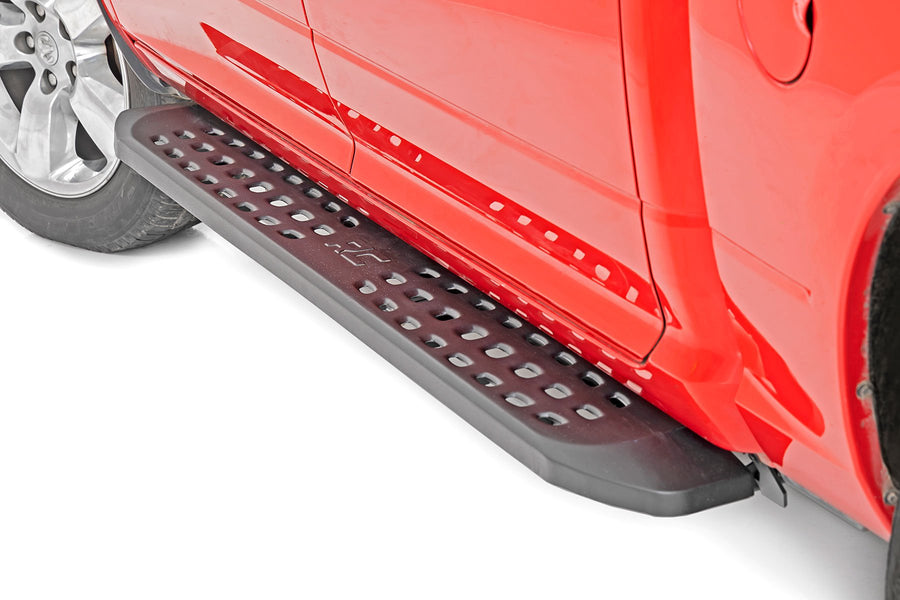 Rough Country - RPT2 Running Boards - Crew Cab - Black - Ram 1500 (19-25)/1500 TRX (21-24)
