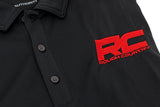 Rough Country - Rough Country Polo - Rough Country Logo - Black - Moisture Wicking - Size Large