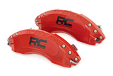 Rough Country - Caliper Covers - Front And Rear - Red - Toyota Tacoma 2WD/4WD Exc SR SR5 & Prerunner (2024-2025) - 71154
