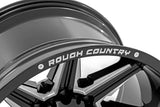 Rough Country - Rough Country 91M Series Wheel/One-Piece/Gloss Black/20x12/8x180/-44mm