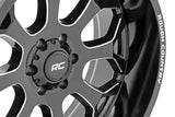 Rough Country - Rough Country 96 Series Wheel/One-Piece/Gloss Black/20x10/6x5.5/-19mm