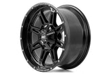 Rough Country - Rough Country 94 Series Wheel/One-Piece/Matte Black/20x10/8x170/-18mm