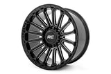 Rough Country - Rough Country 97 Series Wheel/One-Piece/Gloss Black/17x9/6x5.5/-12mm