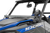 Rough Country - LED Light Kit - Lower Windshield - 50 In. Black Single Row - Polaris General XP 4 1000