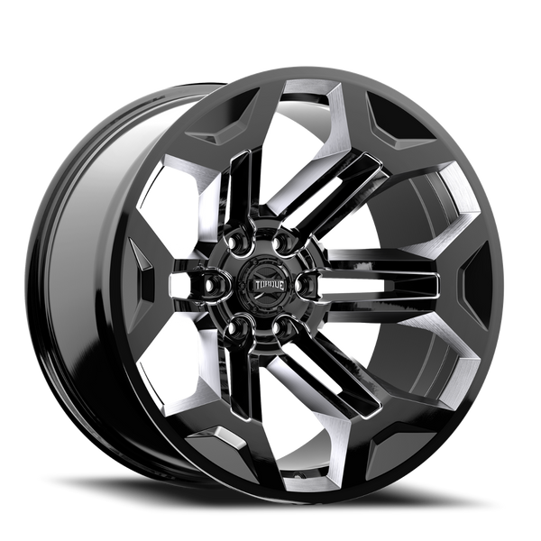 Rough Country - Torque Pulse / Gloss Black / 20x9 / 6x5.5 / 0mm - TW405C-2090833300
