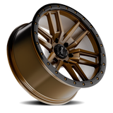 Rough Country - Torque Pritchett/Bronze W/Black Lip/18x9/6x5.5/-12mm
