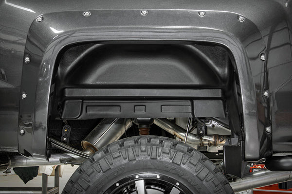Rough Country - Rear Wheel Well Liners - Chevy Silverado 1500 2WD/4WD (2014-2018 & Classic)